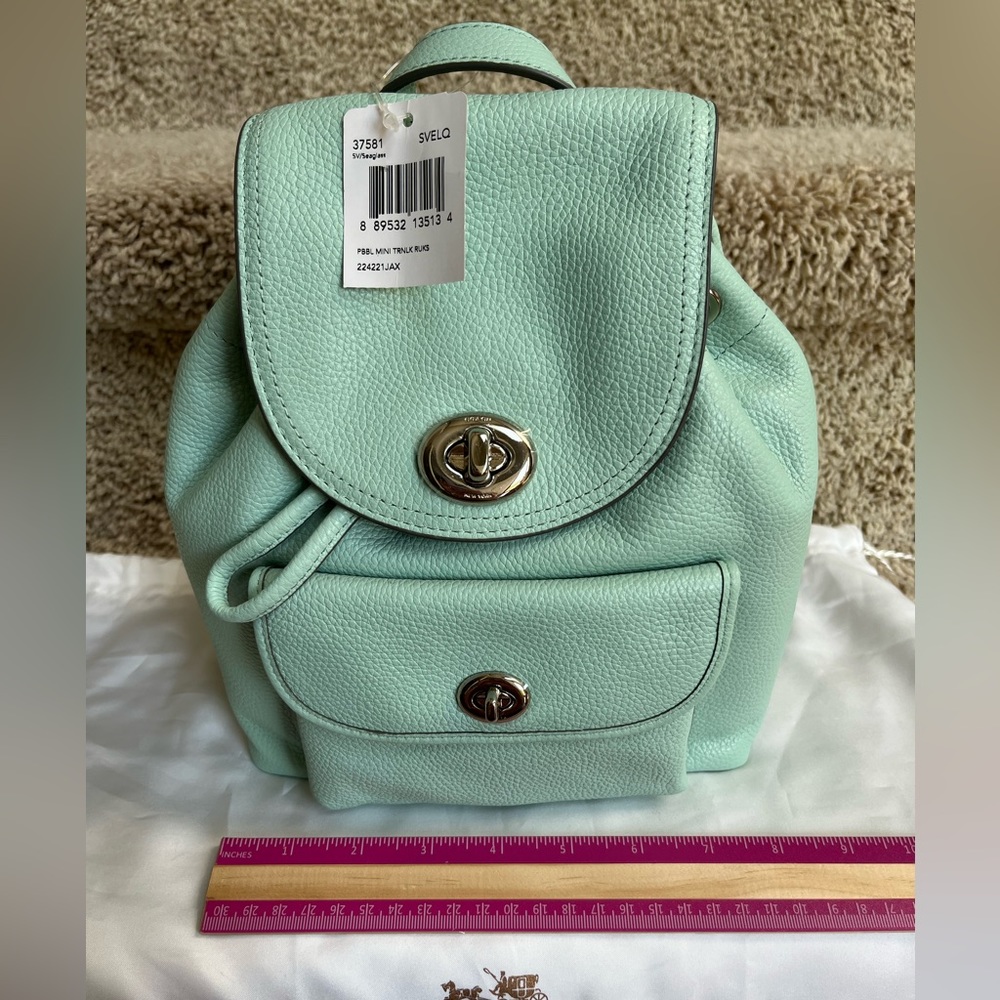 Coach Mini Turnlock Rucksack